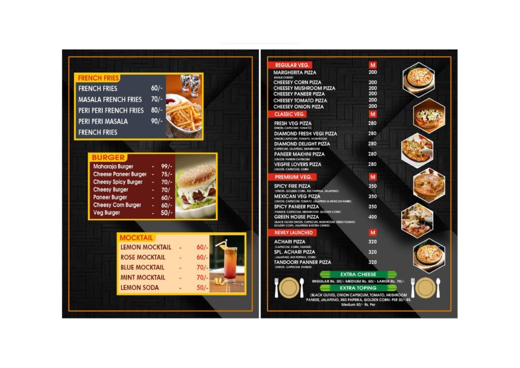 pundir-guest-house food menus